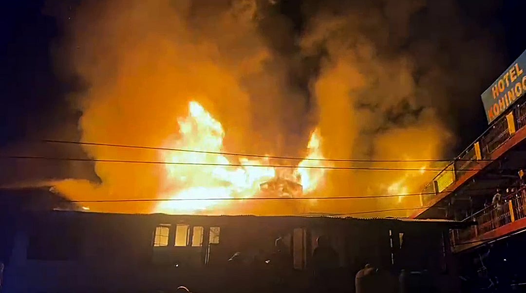 Uttarakhand: Major Fire Breaks Out At Shishu Mandir Vidyalaya In Nainital; No Casualties Reported...