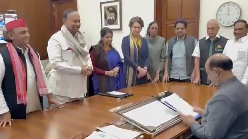 INDIA Bloc MPs Move Impeachment Motion Against Madras HC Judge GR Swaminathan 