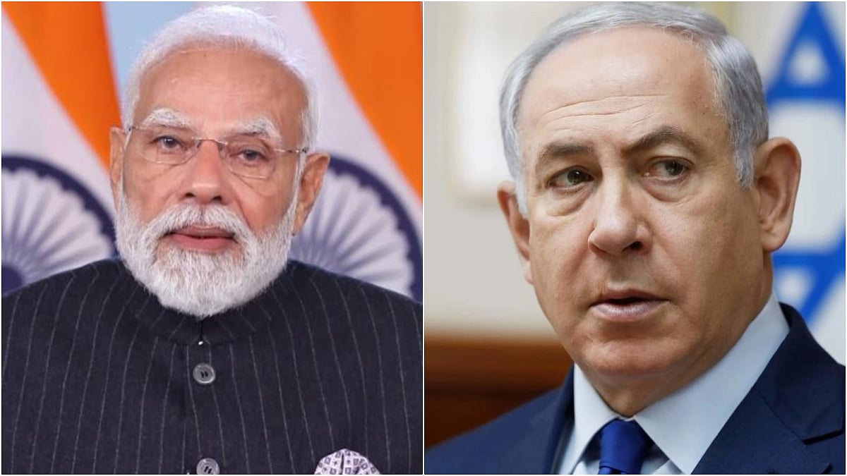 PM Modi, Israeli PM Benjamin Netanyahu Discuss Strategic Partnership & Regional Peace 