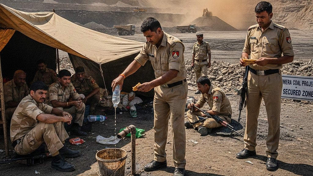 MP News: Cops Deployed At Coal Mine Face Food And Water Problems In Singrauli