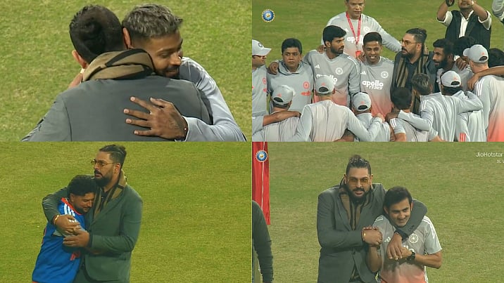 IND Vs SA 2nd T20I: Yuvraj Singh Gives Team Talk, Shares Candid Moments With Gambhir, Hardik In Mullanpur 