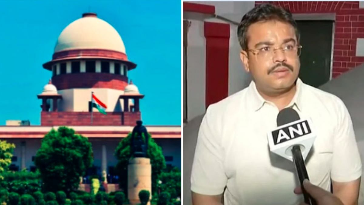 The Supreme Court on Thursday allowed Ashish Mishra -- the prime accused in the 2021 Lakhimpur Kheri violence case -- to visit his hometown in Uttar Pradesh's Lakhimpur Kheri for a brief period later this month. | X @ANI & File Pic