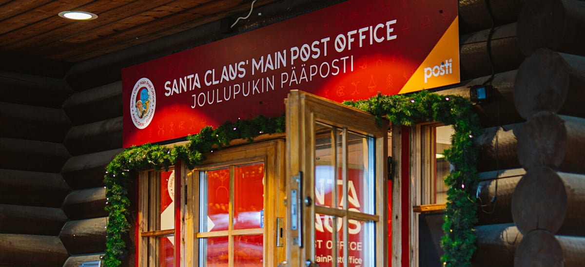 Post Office in Santa Claus village