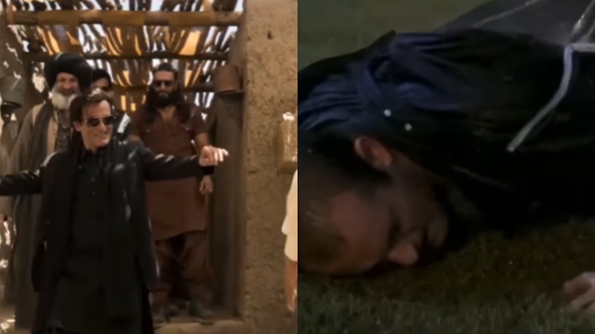 'Drug's High', Delhi Police Posts Cheeky Reaction On Akshaye Khanna's Viral Entry From Dhurandhar; WATCH | Instagram @delhi.police_official