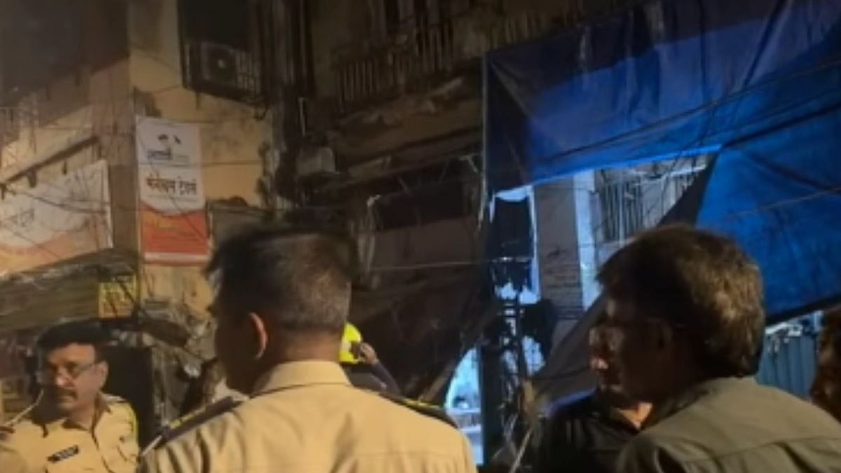One person died and two were injured after a second-floor balcony collapsed at Kotak Bhavan in Masjid Bunder West; victims were rushed to JJ Hospital | Instagram