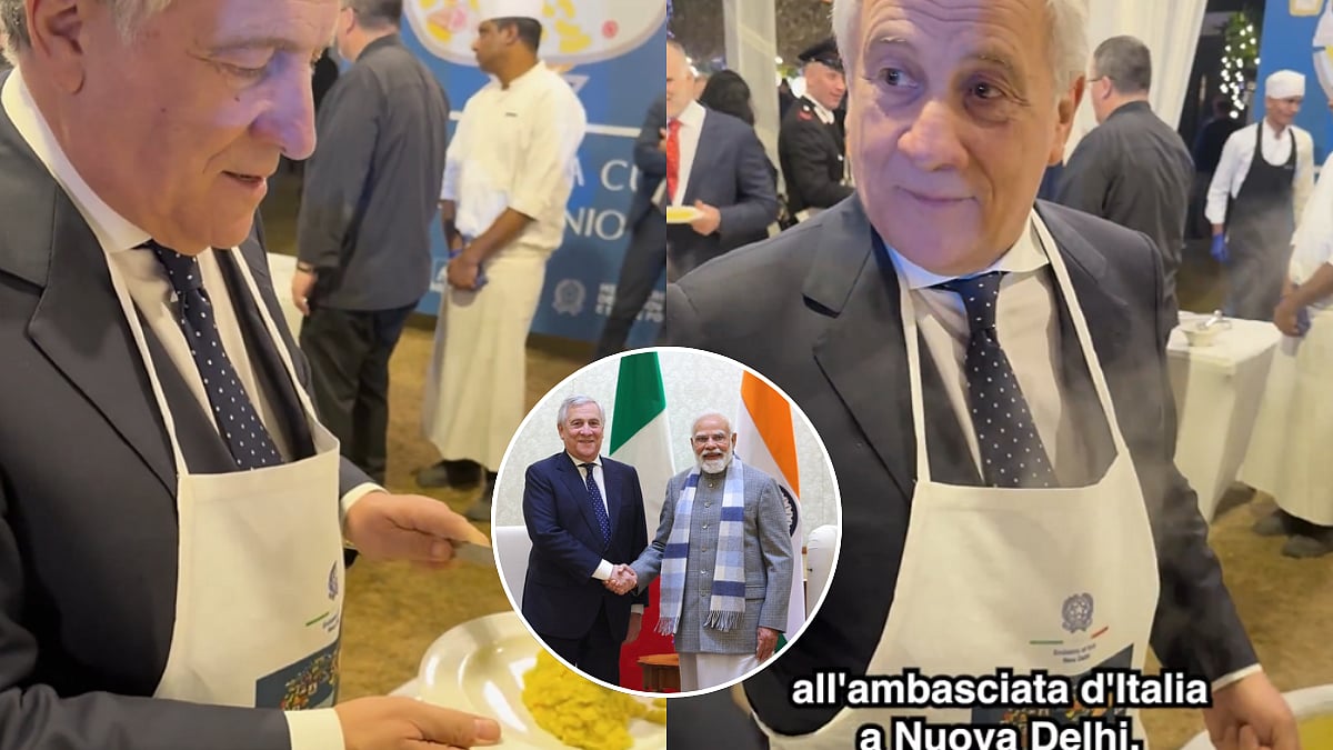 Italy's Foreign Minister Lauds Italian Cuisine, Serves Risotto At High Profile Event In New Delhi During His 3-Day Visit To India 