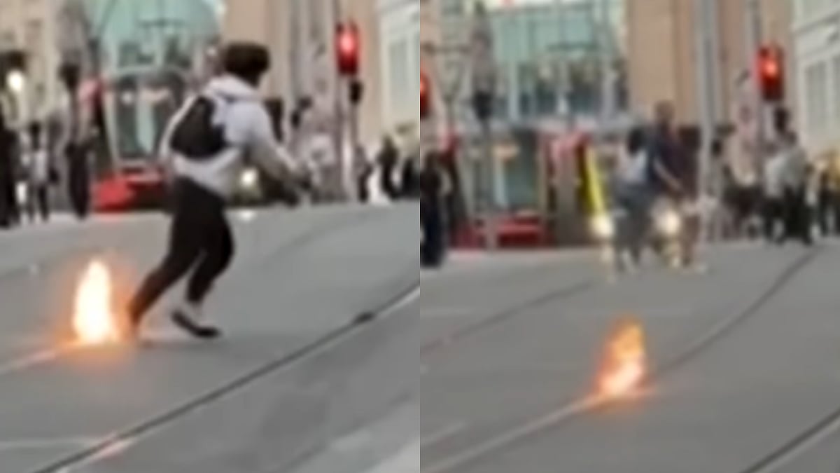 Explosive Stunt Goes Wrong As Teenagers Set Fire On Rail Tracks In Sydney, Arrested After Swift...