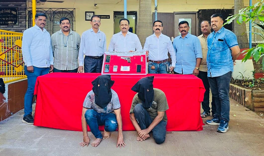 The Anti-Extortion Squad of the Crime Branch, Thane, acting on secret information, raided a gang involved in the illegal sale of Mephedrone (M.D.) and arrested two accused. |