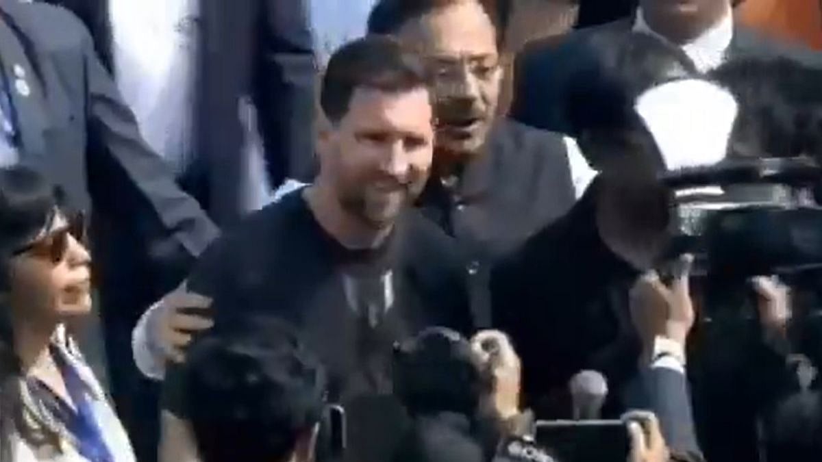 'As If He’s TMC Worker': Netizens Slam TMC Minister Aroop Biswas For ‘Dragging’ Messi At GOAT...