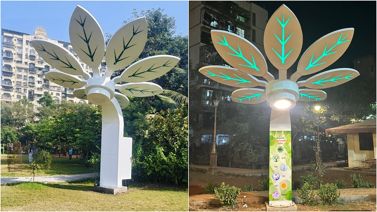 Panvel Municipal Corporation Installs Solar Trees In 5 Gardens Using ‘Majhi Vasundhara Abhiyan...