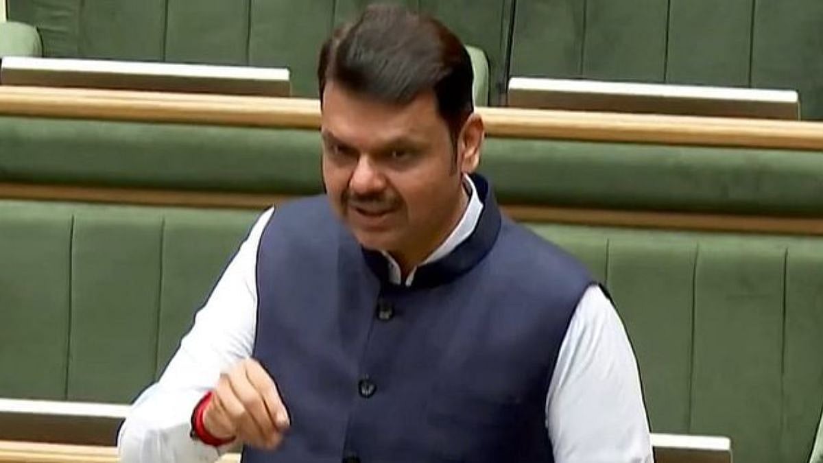 Maharashtra Chief Minister Devendra Fadnavis | X @bhim_e