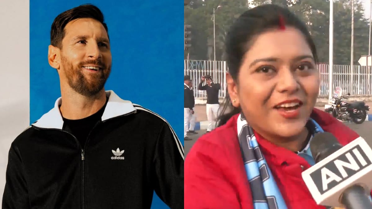 Crazy Scenes In Kolkata! Newlyweds Cancel Honeymoon To Witness Lionel Messi During GOAT India Tour...