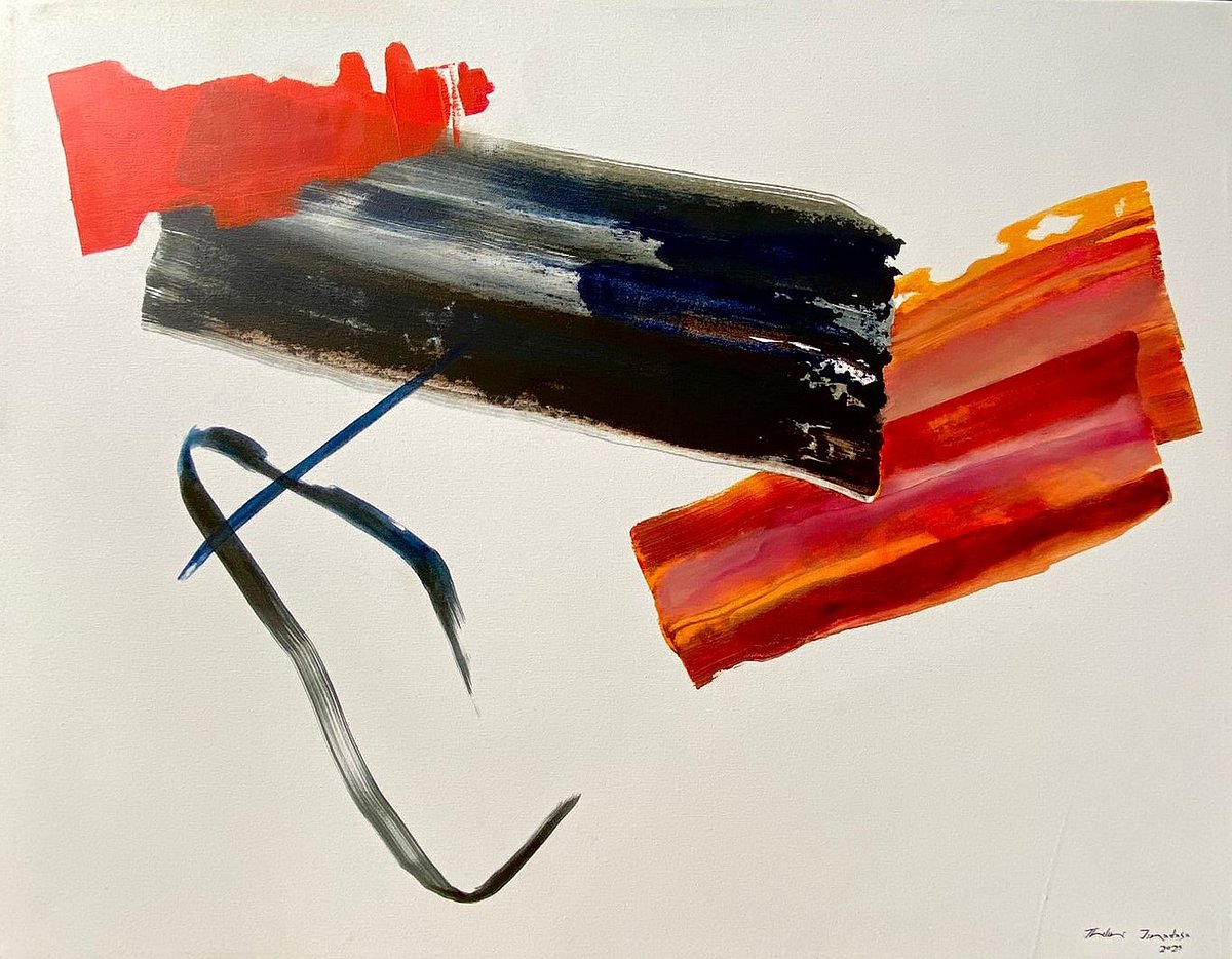 Thilini Jinadasa Unknown Ending III, Medium, Acrylic on canvas