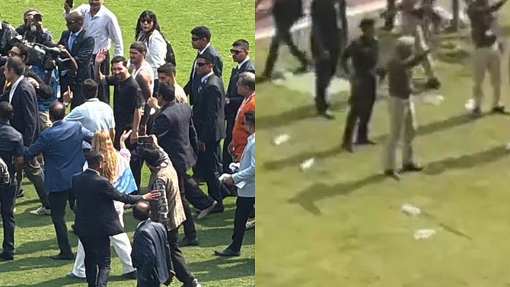VIDEO: Fans Throw Bottles, Boo Organisers After Messi's 'Short' Appearance At Salt Lake
