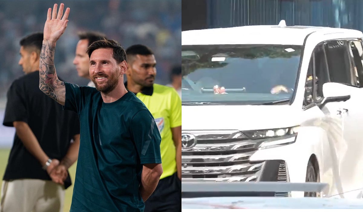 VIDEO: Lionel Messi Touches Down In Mumbai Ahead Of Wankhede Visit During GOAT India Tour 