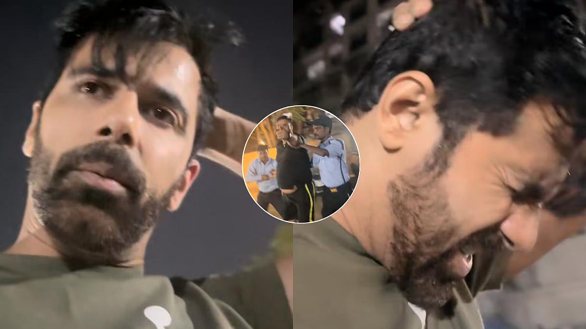 'I Am Bleeding': Anuj Sachdeva Attacked In Goregaon, SHOCKING Video Shows Resident Hitting Him With...