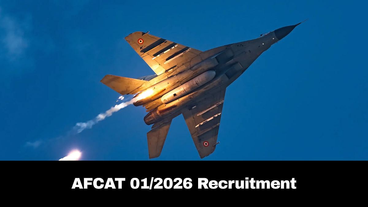 AFCAT 01/2026 Application Window Closes Today At 11:30 PM; Last Chance To Apply NOW At...
