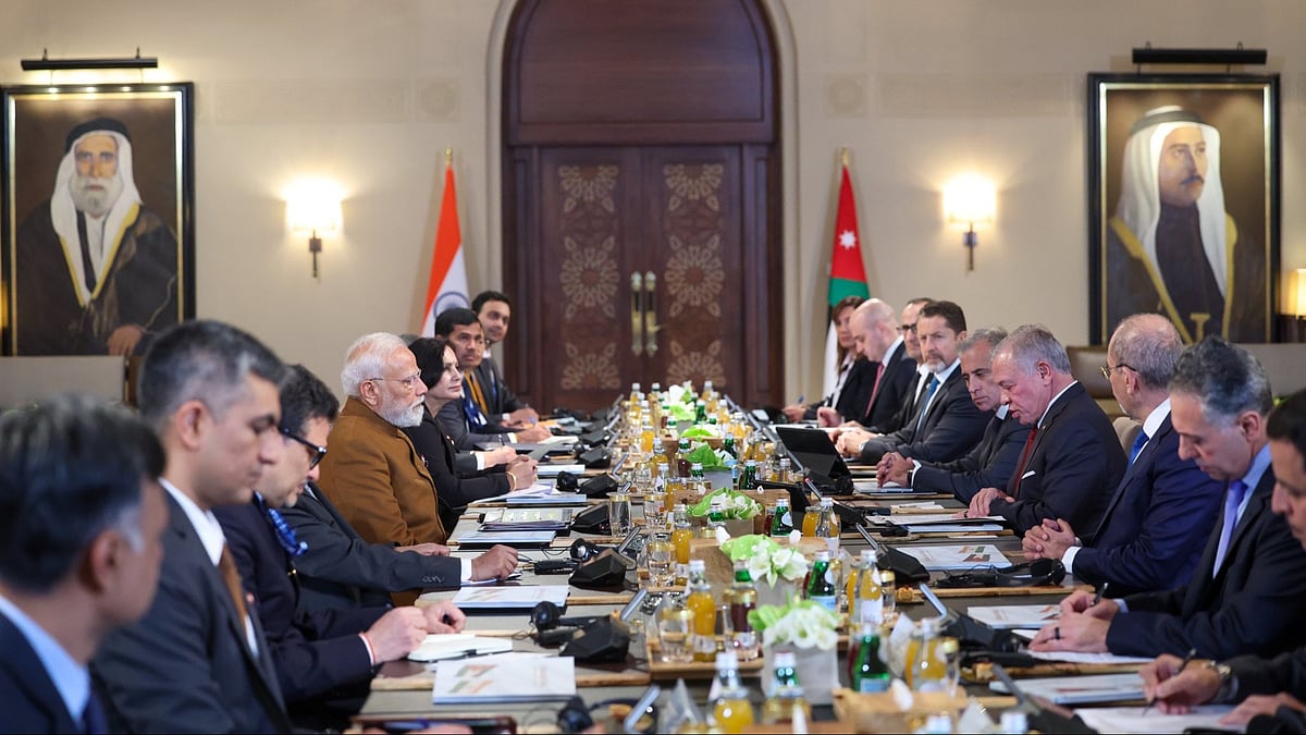 PM Modi Praises Jordan’s Leadership In Fight Against Terrorism During Amman Visit