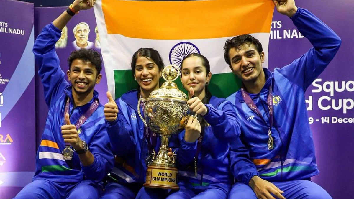 'Made The Entire Nation Proud': PM Modi Congratulates Indian Squash Team On Historic Maiden World...