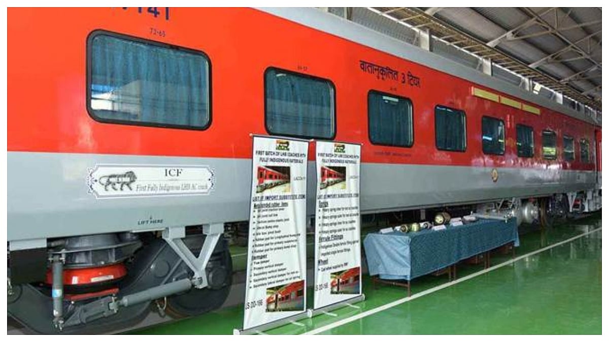Indian Railways Producing High-Technology LHB Coaches, Designed To Improve Safety & Enhance Riding...