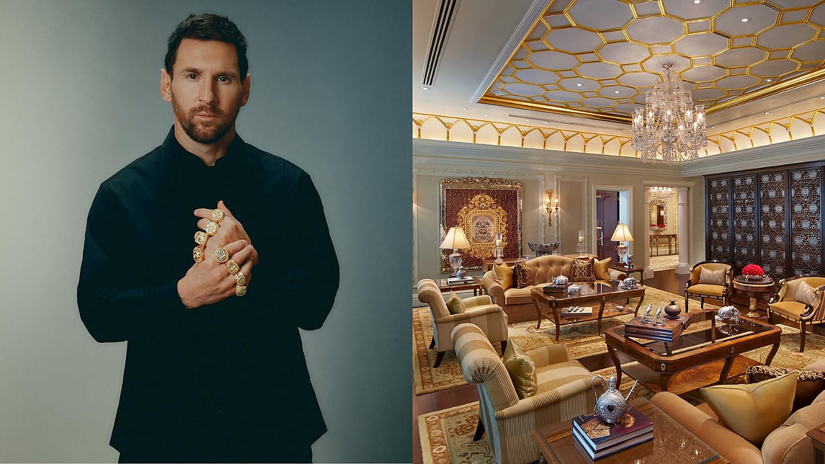 Inside Messi's ₹7 Lakh Per Night Presidential Suite For Delhi Stop Of GOAT India Tour 2025