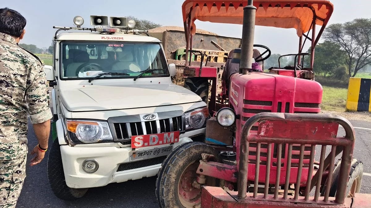 MP News: Driver Of Sand-Laden Tractor Rams Into Jabalpur SDM’s Car In Attempt To Evade Legal Action, Caught
