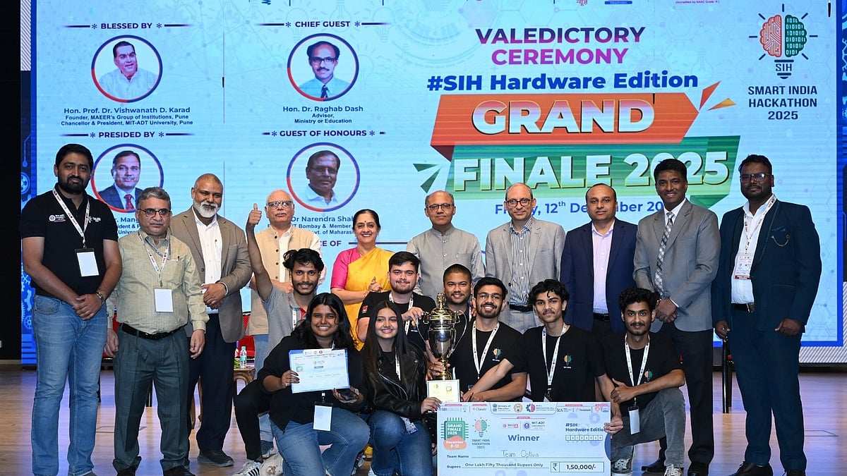 Optivis, VeloTriz And Trailblazers Win Top Honours At Smart India Hackathon 2025 In Pune