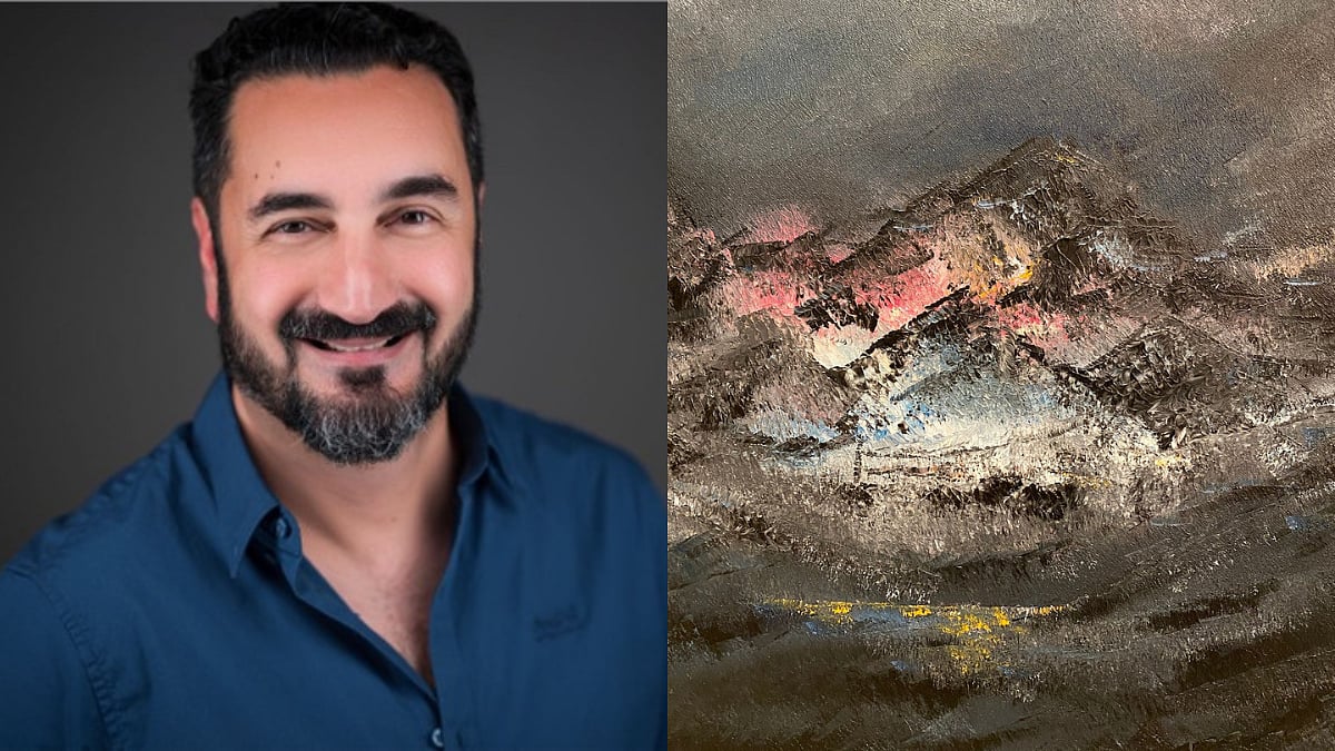 On the left, Dr Zirak Marker