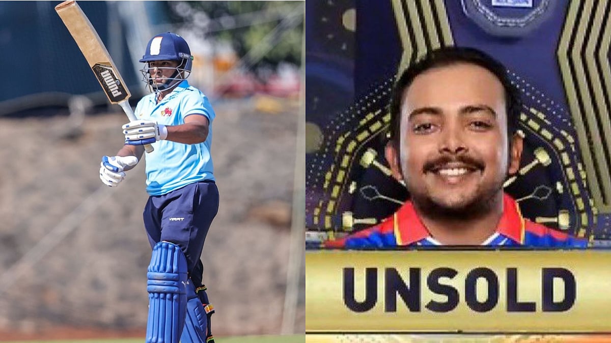 Mumbai's Sarfaraz Khan And Prithvi Shaw Remain Unsold During IPL 2026 Auction In Abu Dhabi