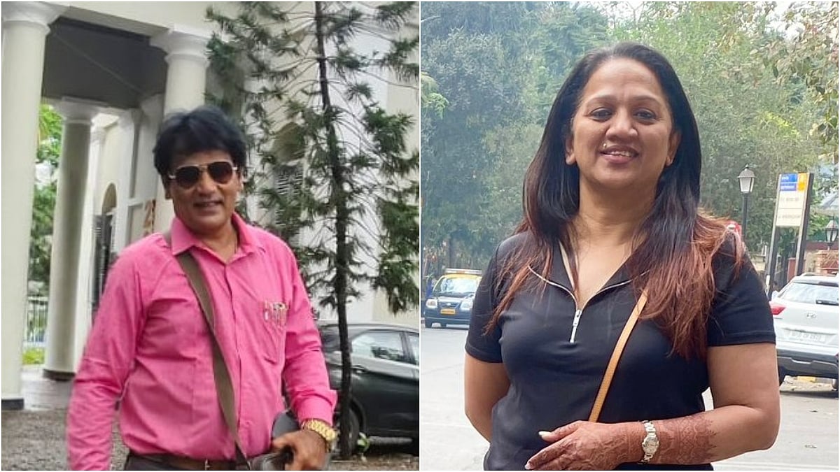 Dr Laura D'Souza, president of the Cuffe Parade Residents Association & Cyril Dara, secretary of the Byculla Mumbai Residents Association