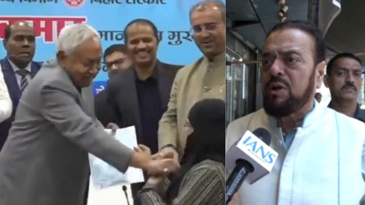 'Person Of CM’s Calibre Behaved So Disrespectfully': Abu Azmi SLAMS Bihar CM Nitish Kumar For...