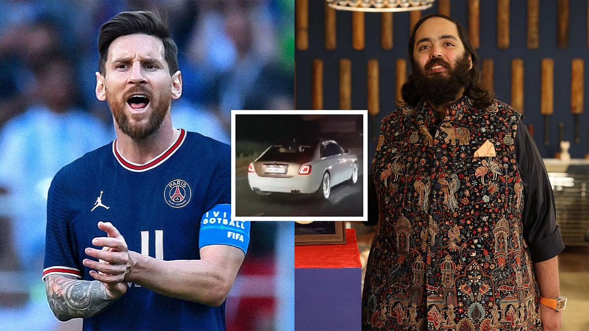 WATCH: Lionel Messi Touches Down In Jamnagar To Meet Anant Ambani At Vantara, Set To Conclude GOAT India Tour 2025 