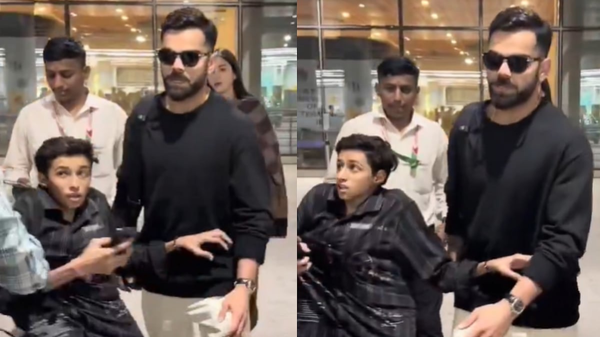 Did Virat Kohli Ignore Physically Challenged Fan At Mumbai Airport? Viral Video Sparks Buzz