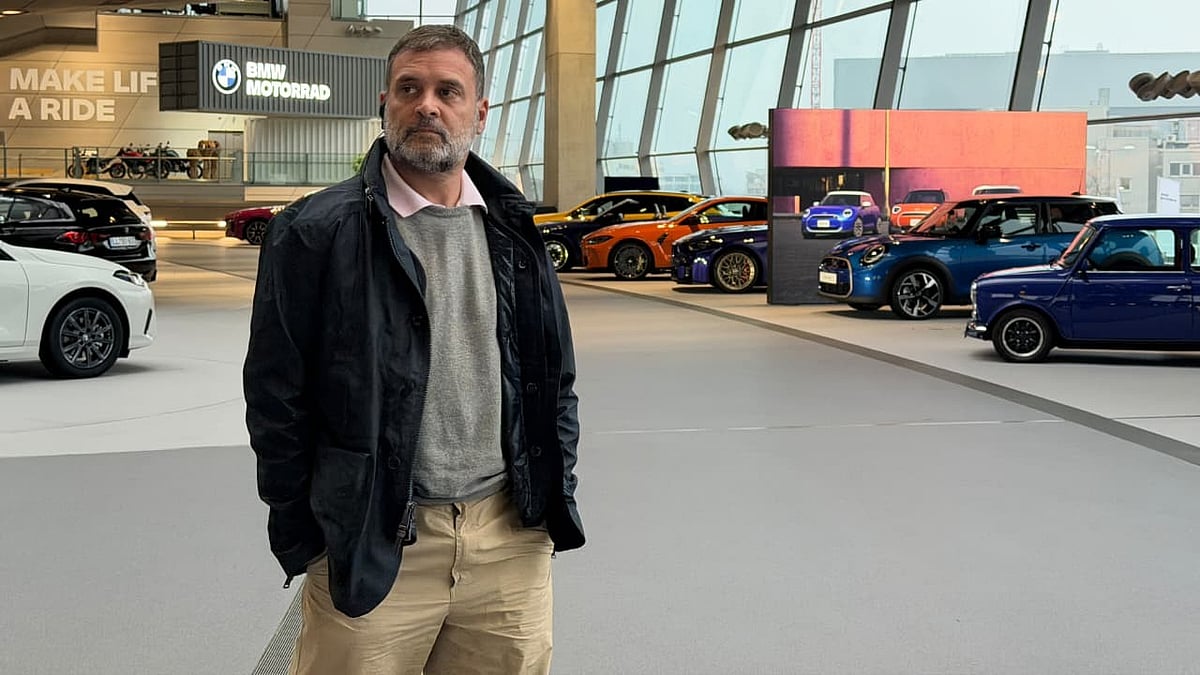 'India Needs To Start Producing, Production Is Key To Success': LoP Rahul Gandhi Visits BMW World In...
