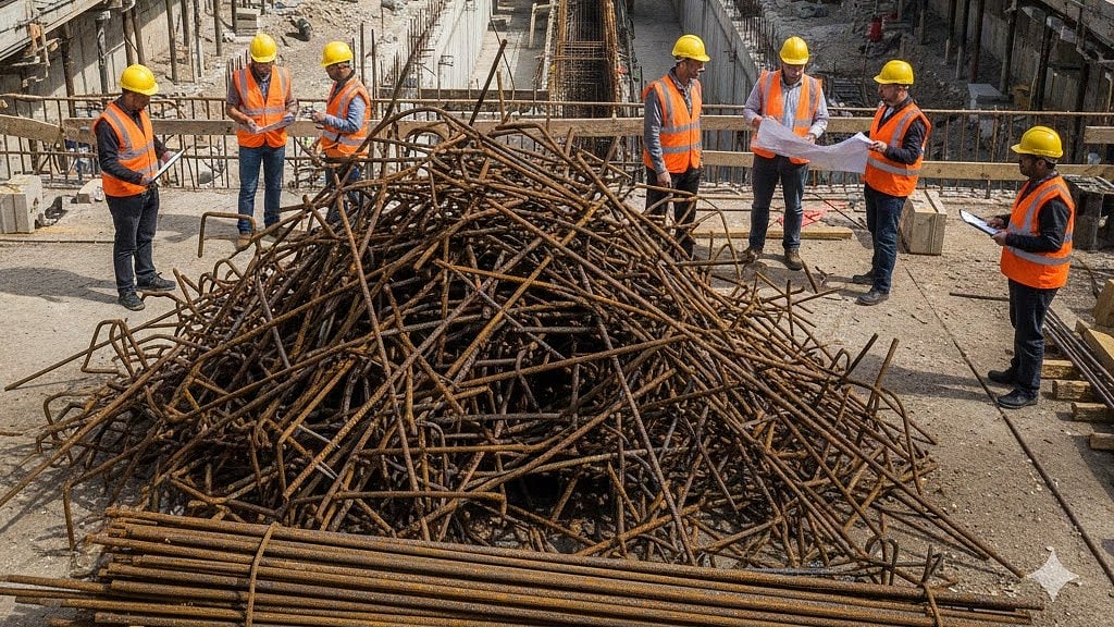 Bhopal News: 16 Tonnes Of Iron For 240-M Drain? BMC Work Under Probe | AI Generated Image