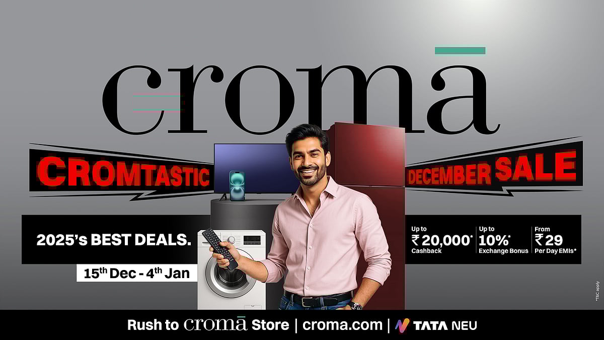 Croma December Sale 2025: iPhone 16 At ₹40,990,  MacBook Air M4 At ₹55,911, More