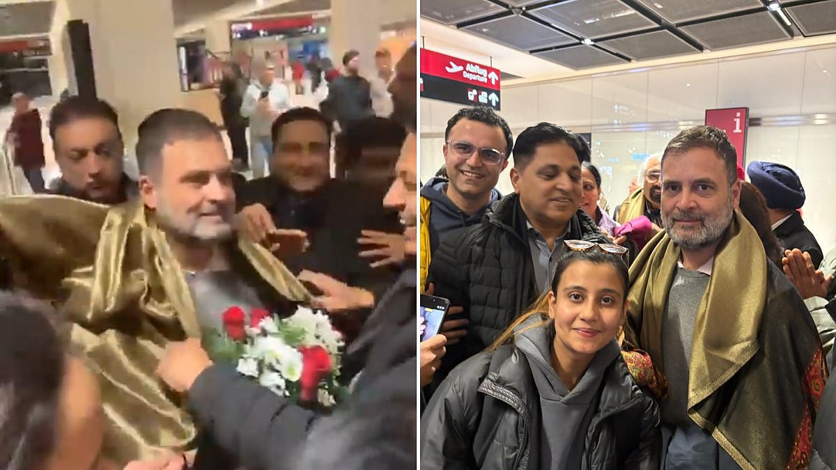Congress Leader Rahul Gandhi Receives Warm Welcome From Indian Overseas Congress In Berlin Ahead Of...