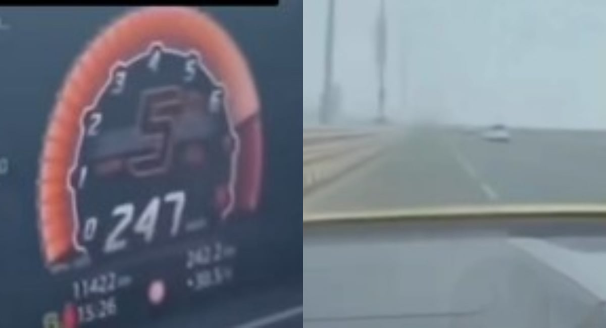 Mumbai: Man Drives Lamborghini At 250 kmph On Bandra-Worli Sea Link, Cops Seize Car; Viral Video
|
