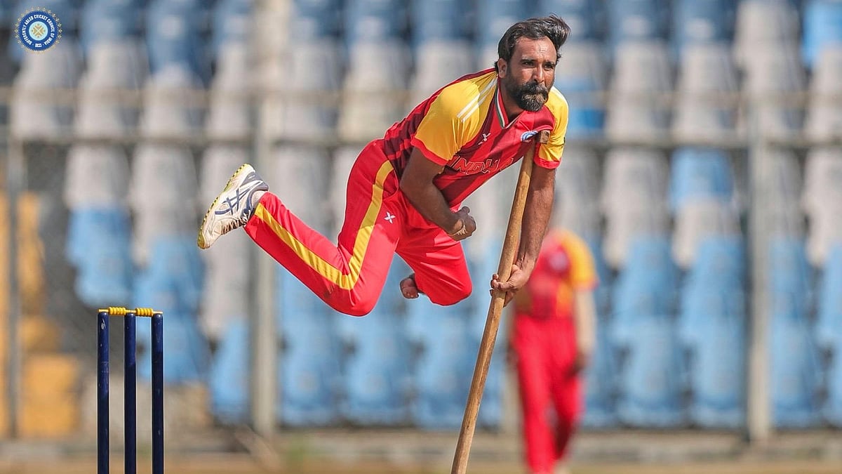 Wasim Iqbal Stars Once Again With The Bat In Physical Disability T20 Series