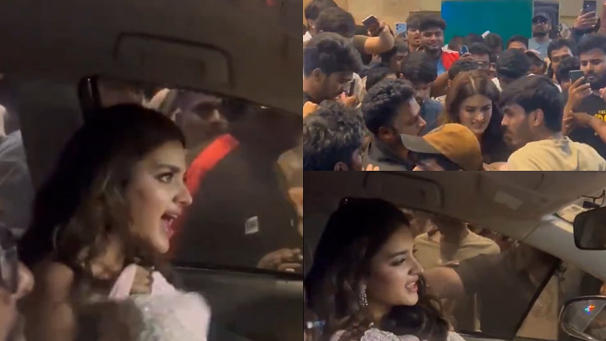 'Vultures Disguised As Fans': Nidhhi Agerwal Manhandled At Prabhas Starrer The Raja Saab Song Launch...