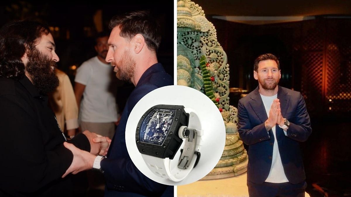 Anant Ambani Gifts Lionel Messi Richard Mille RM 003-V2 Worth ₹10.91 Crore During His Vantara Visit; Know All About The Rare Watch 