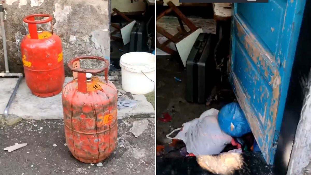 Mumbai: 2 People Sustain Burn Injuries In Gas Cylinder Blast In Mankhurd Chawl | Video 