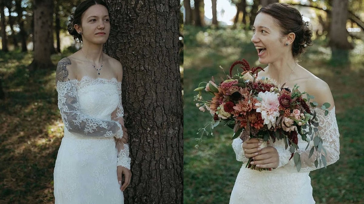 Bride’s No-Make Up Wedding Look Goes Viral: Says Wanted To Get Married 'Looking The Most Like Me' 