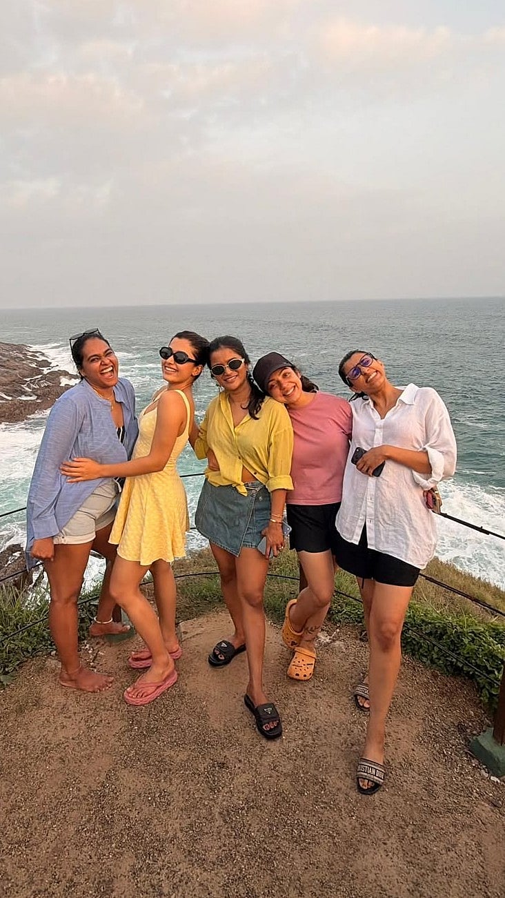 Is Rashmika Mandanna Celebrating Her Bachelorette? Viral Pics Of Sri Lanka Trip With Girl Gang...