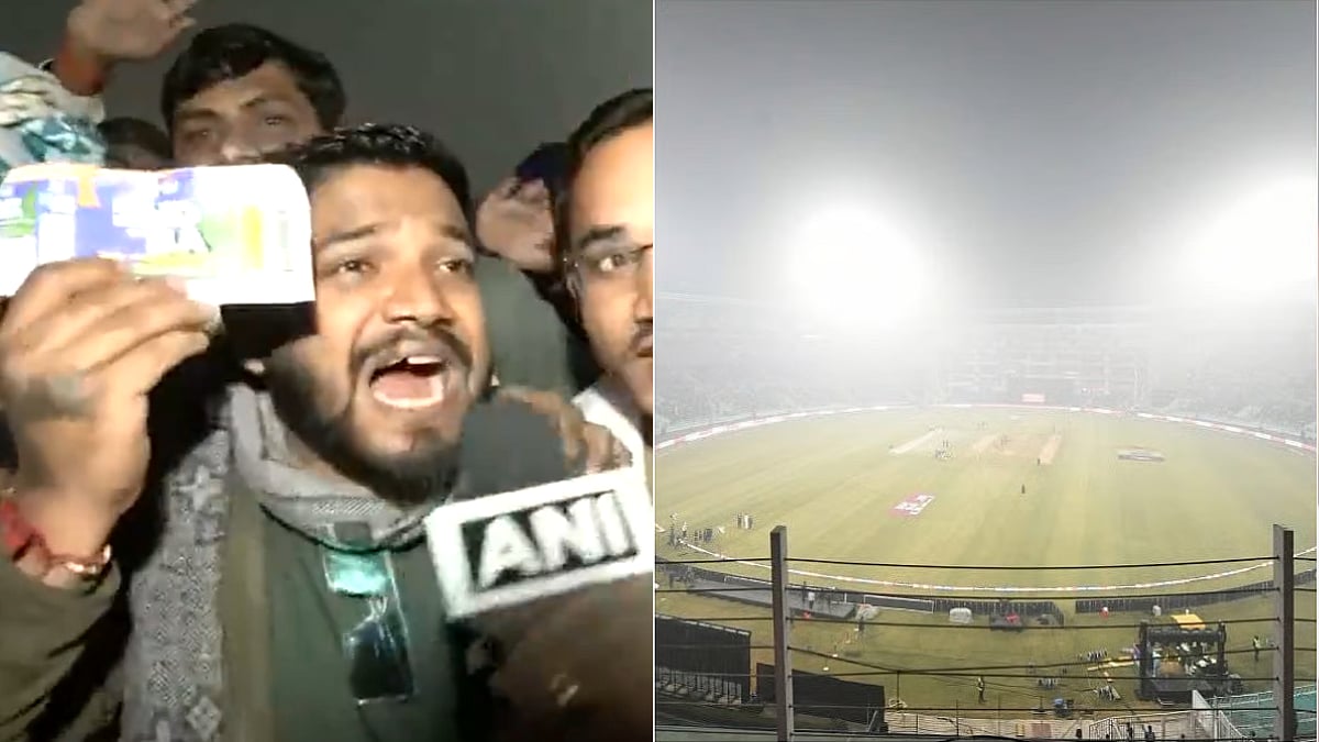 'I Want My Money Back': Cricket Fans Express Anger & Disappointment As Excessive Fog Forces Abandonment Of IND vs SA 4th T20 Match; Video 