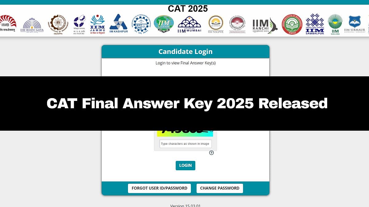IIM CAT Final Answer Key 2025 Out; Here's How To Download
