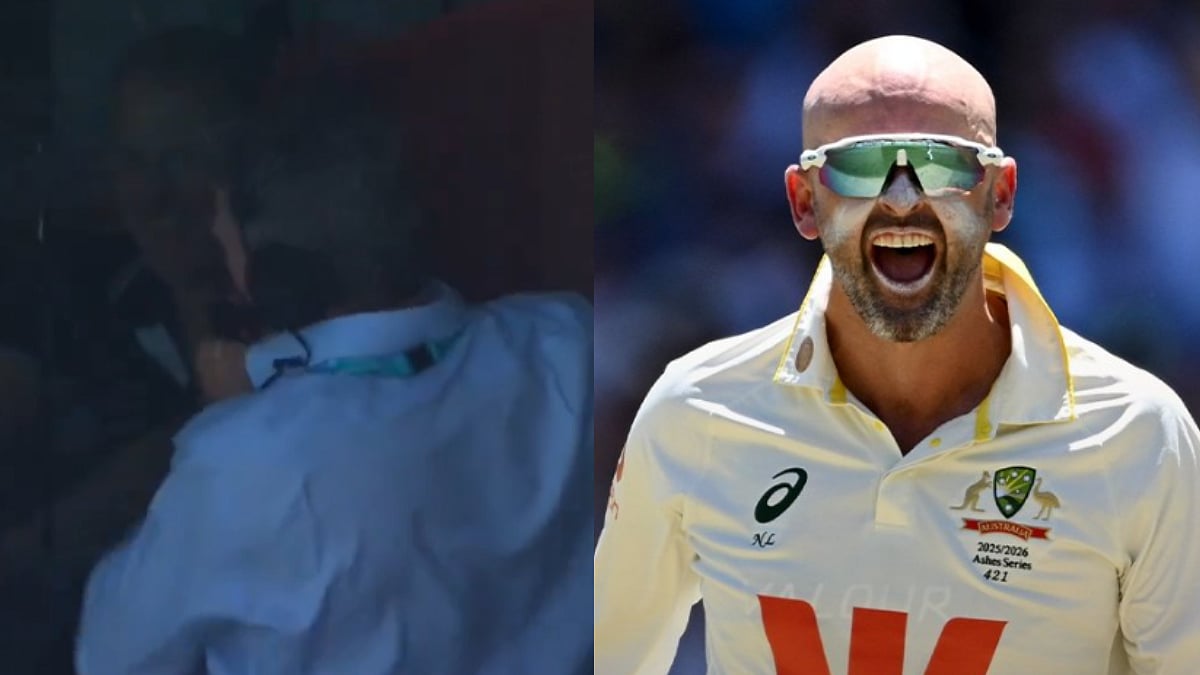 AUS vs ENG, 3rd Ashes Test: Cameras Catch Glenn McGrath Pretending To Slam Chair As Nathan Lyon...