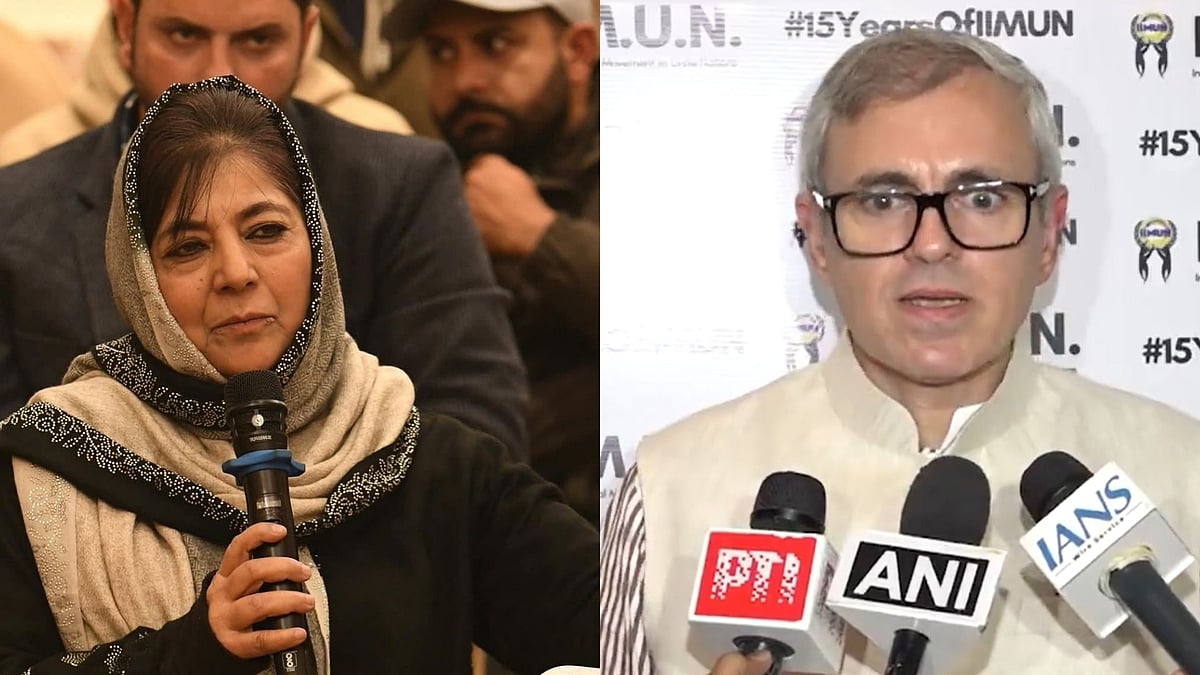 'Mehbooba Mufti Also Got Burqa Removed,' Says Omar Abdullah Amid Nitish Hijab Row