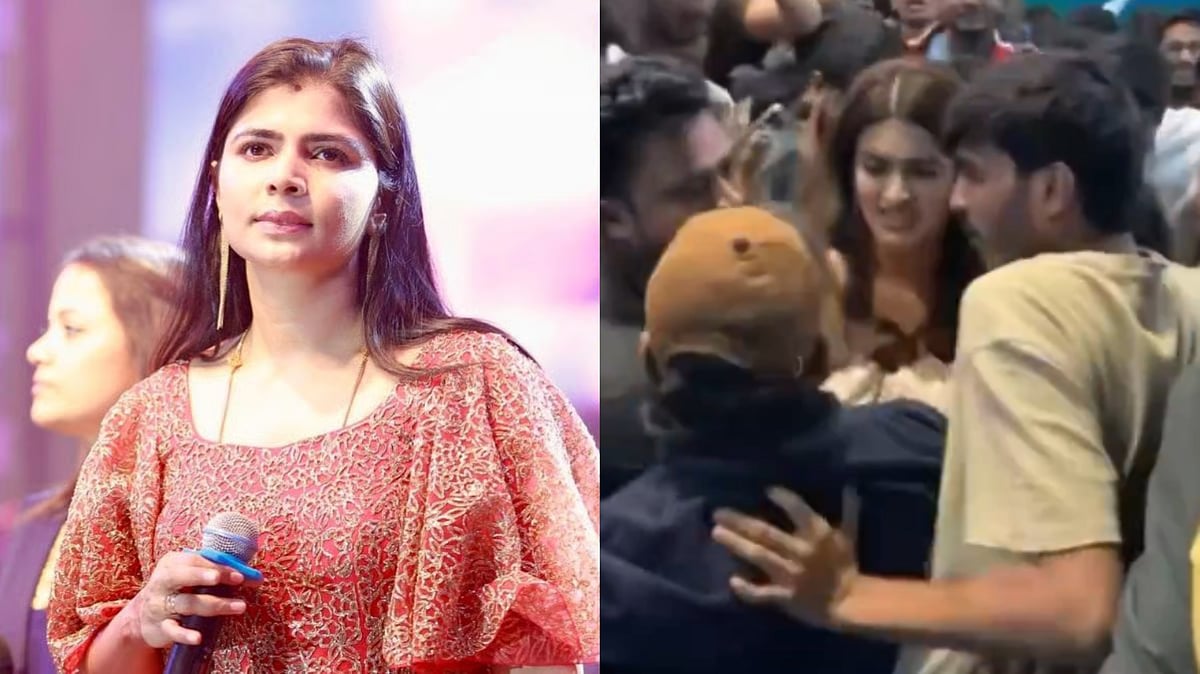 'Men Behaving Worse Than Hyenas': Chinmayi Sripaada Reacts To Video Of Nidhhi Agerwal Getting Mobbed...