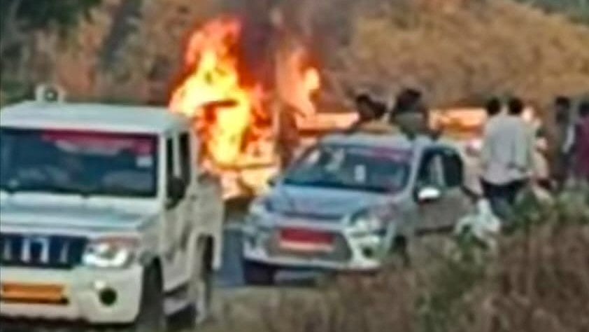 MP News: Tanker Collision Kills Mother And Son In Badnawar |